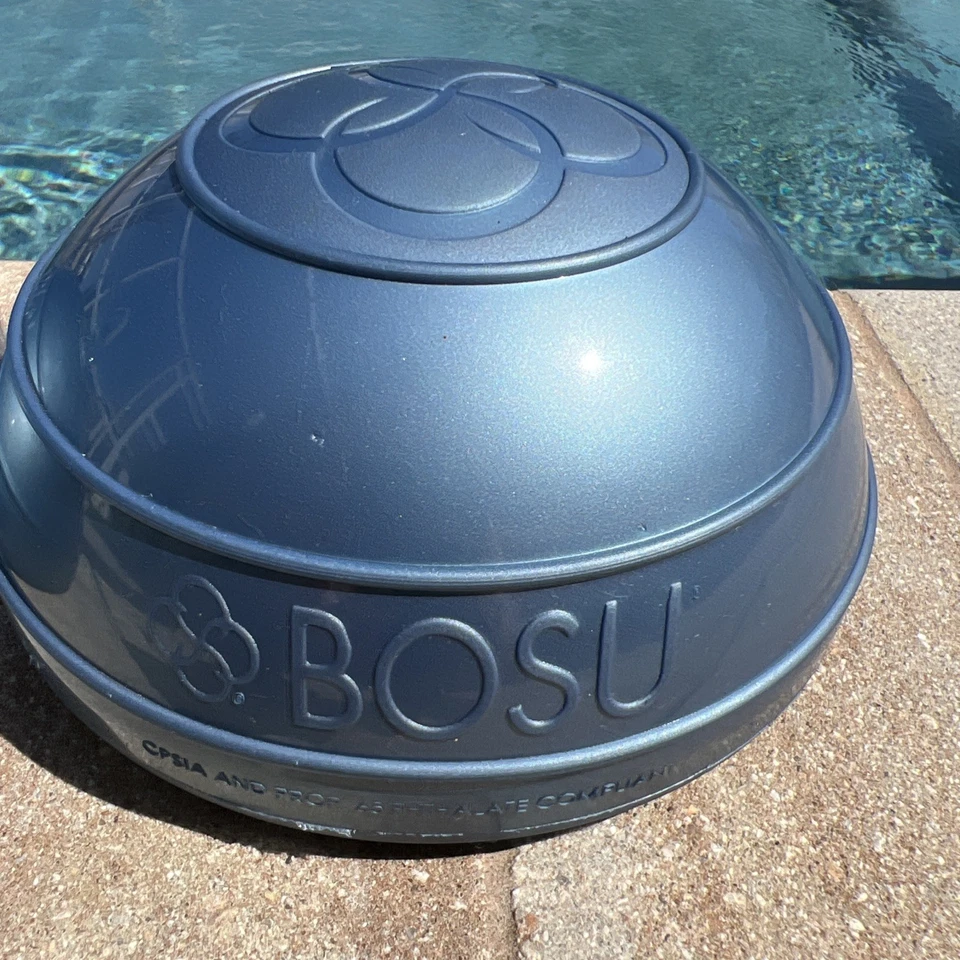 Bosu 6,5 pulgadas de diámetro unisex dinámico de 2 lados entrenamiento en casa vainas de pelota de equilibrio  Foto 2 de 4