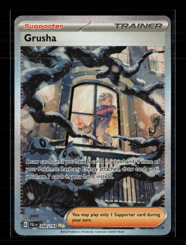 Pokemon 2023 Paldea Evolved Grusha SAR #268/193