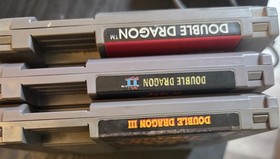 Double Dragon 1, 2 & 3 Nes Set