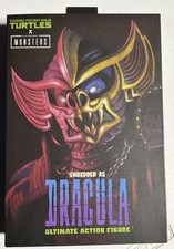 NECA Teenage Mutant Ninja Turtles X Universal Monsters Shredder as Dracula NEW