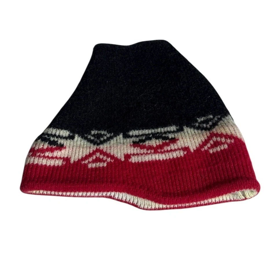 De colección Wigwam Hombres Pura Lana Gorro Sombrero Invierno Esquí Nieve Azteca Suroeste Foto 3 de 4