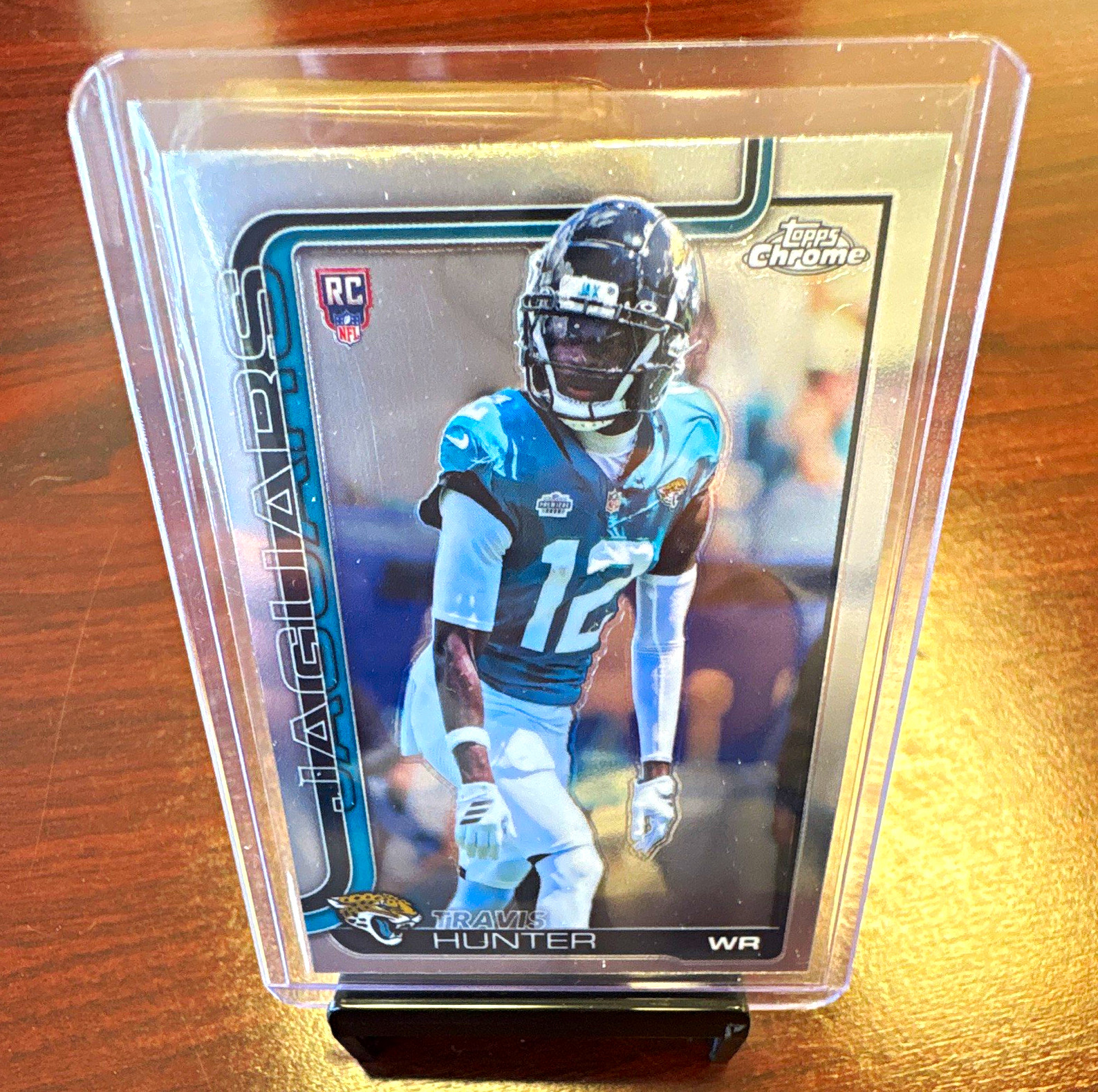 Topps 2025 Topps Chrome Rookies Travis Hunter RC Base #332 Jaguars