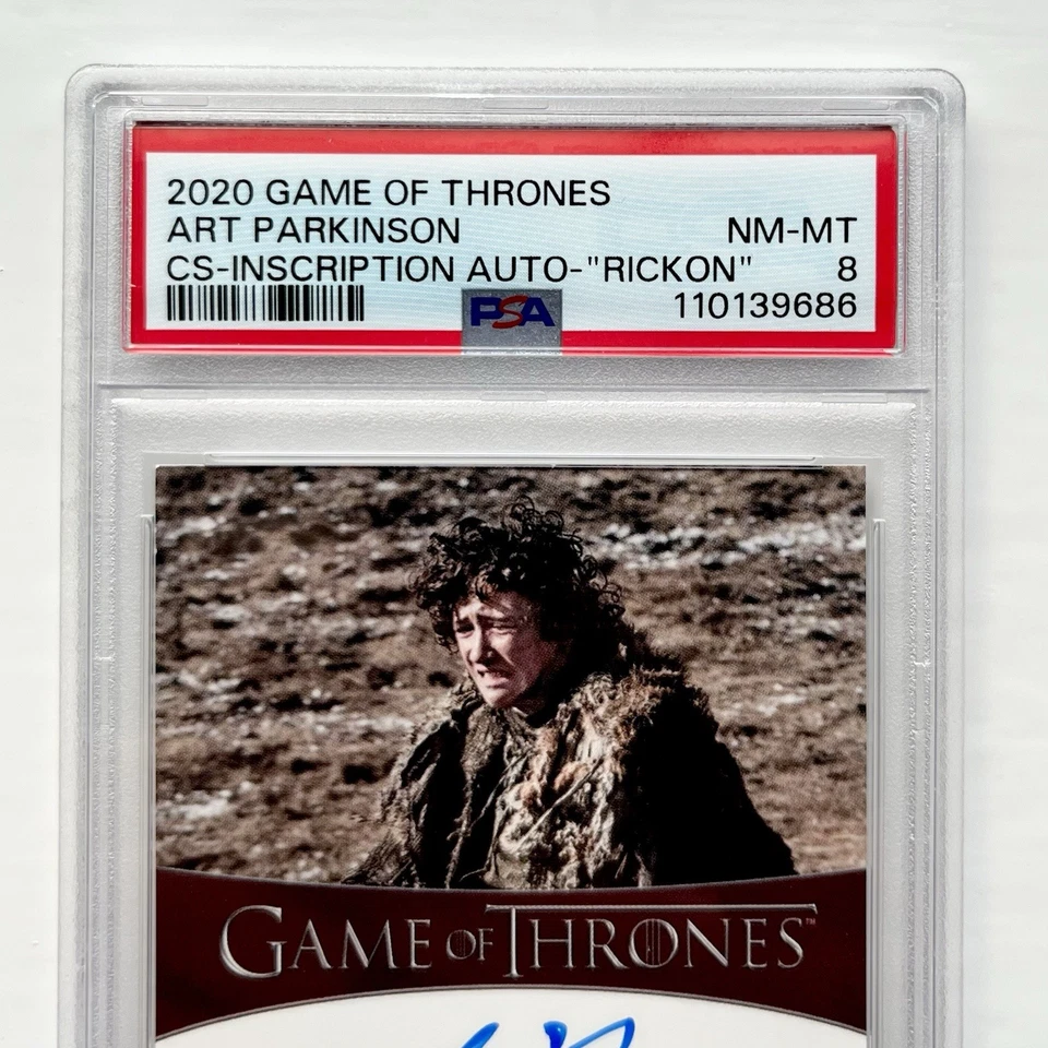 Game of Thrones AUTOGRAPH Trading Card PSA Graded 8 Rare Auto Signed Merch Gifts - Image 4 of 4