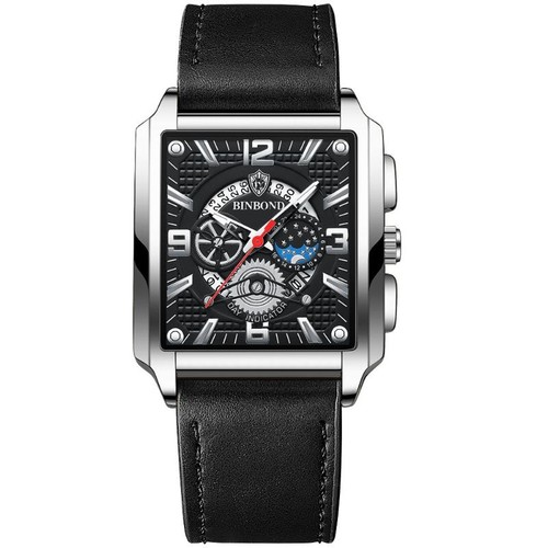 Business Luminous Waterproof Stainless Steel Fashion Analog Men's Quartz Watch - Picture 12 of 29