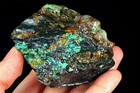 599Ct High-hardness Spiderweb Turquoise Rough Specimen YKM7633 — photo 3