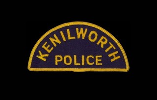 RARE Vintage Kenilworth ON Ontario Canada POLICE PATCH Cheesecloth