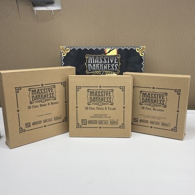 Massive Darkness 2 Hellscape 3D Packs Chests/Pillars, Doors/Bridges Token Chest