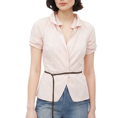 Brunello Cucinelli, Blazer Brunello Cucinelli vintage rosa blush manica corta IT 42 | US 6 UK 10