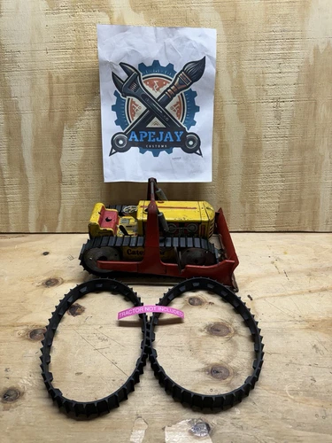 1 set of  tracks for MARX 10 1/2" Wind Up Tin Lithographed Caterpillar Tractor