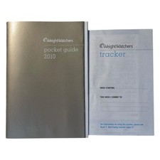 Weight Watchers WW 2010 Pocket Guide With Points Finder Slider And Tracker READ