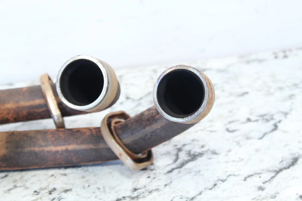 2007 YAMAHA GRIZZLY 700 Exhaust Header Pipe 99999-03990-00 - Image 2 of 4