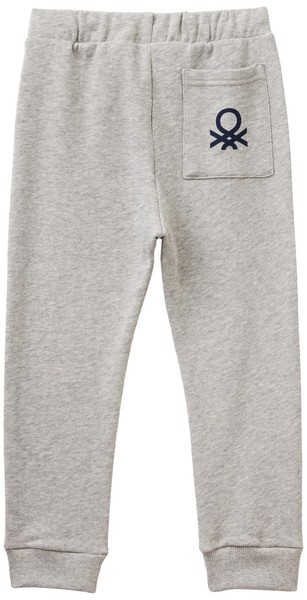 Hose United Colors of Benetton 3J70GF010 Jungen 90 Grau Melange Baumwolle-image