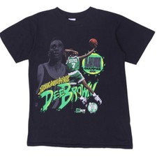 Vintage 1991 Dee Brown Boston Celtics Dunk Contest Salem NBA T Shirt Size M