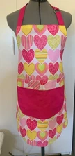 kitchen aprons for women - REVERSIBLE with Pockets on both sides
