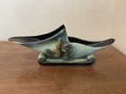 Hull Pottery Parchment and Pine Console Bowl Pinecones Vintage