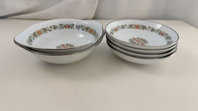 Vintage Noritake Glencoe 6505 Lugged Cereal Bowl Japana Lot Of 4