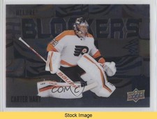 2022-23 Upper Deck Allure Blockers Carter Hart #BL-4 READ vm9