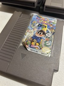NES Contra Bomberman Rainbow Islands Lot Nintendo tested and working great!