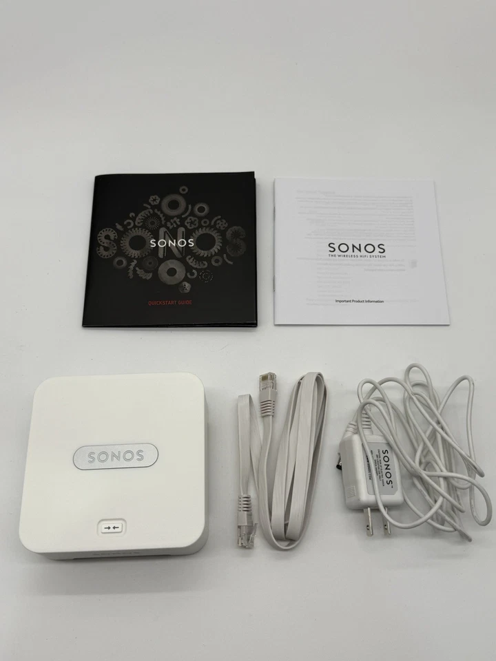 Sistema HiFi WiFi Inalámbrico SONOS Bridge v 4.2 - Blanco Foto 4 de 4
