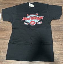 Vintage Detroit Red Wings ProPlayer Medium Black T-shirt NHL with tags
