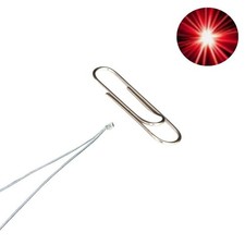 F0603R   RED  20pcs 0.28mm Micro Litz Wired Leads Pre-soldered SMD Leds Lights