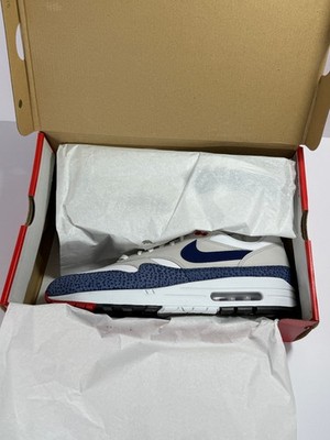 RARE WITH BOX! NIKE AIR MAX 1 '87 TEAM USA PARIS OLYMPICS sz 13