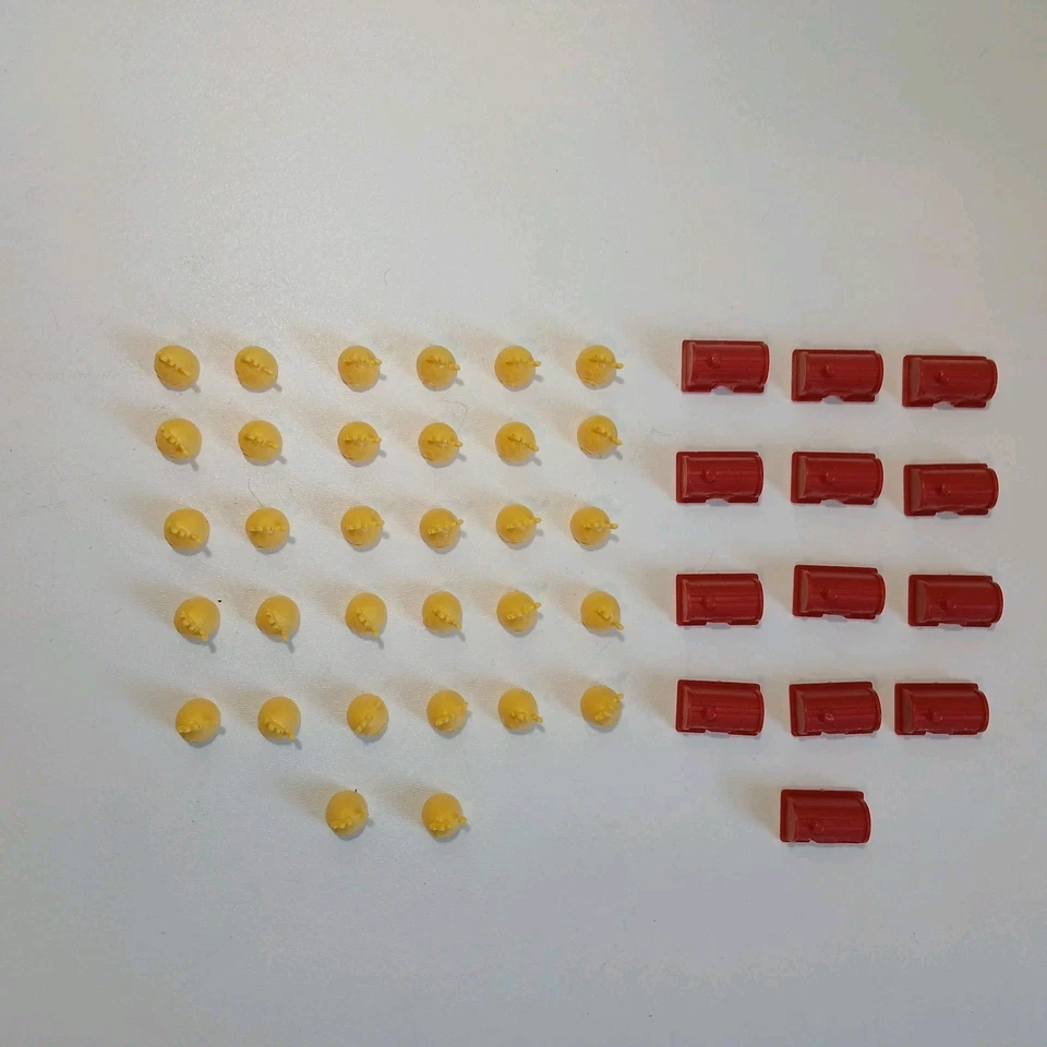 Monopoly SpongeBob Square Pants  Replacement Game Pieces Hotels Houses  - Image 2 of 4