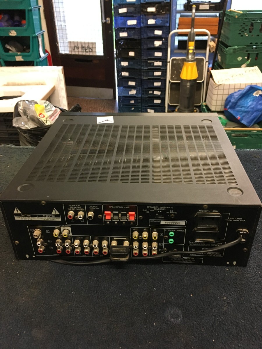 KENWOOD ステレオアンプ オーディオ機器 KENWOOD ステレオアンプ オーディオ機器