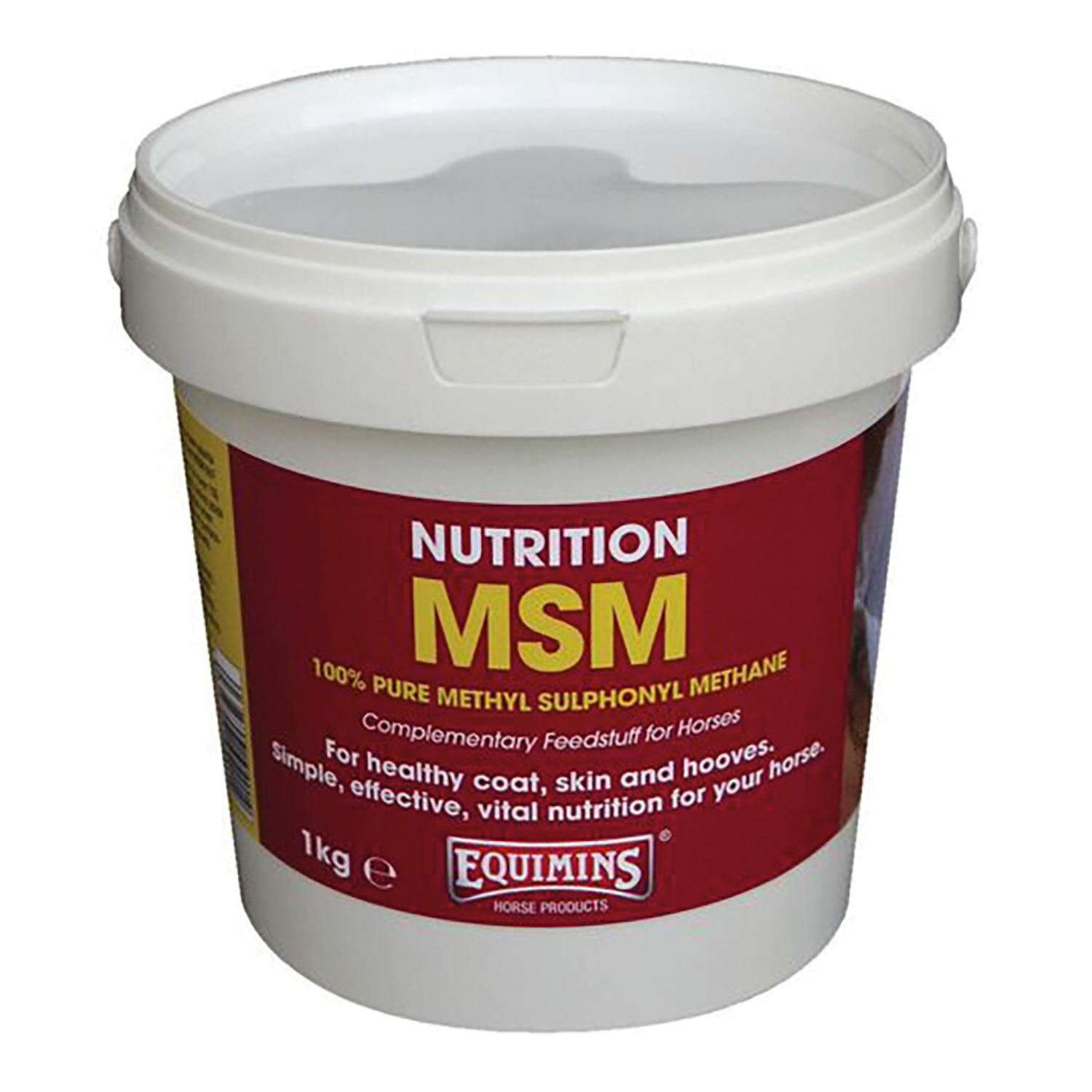 Equimins Msm (Methyl Sulphonyl Methane) 1 KG TUB