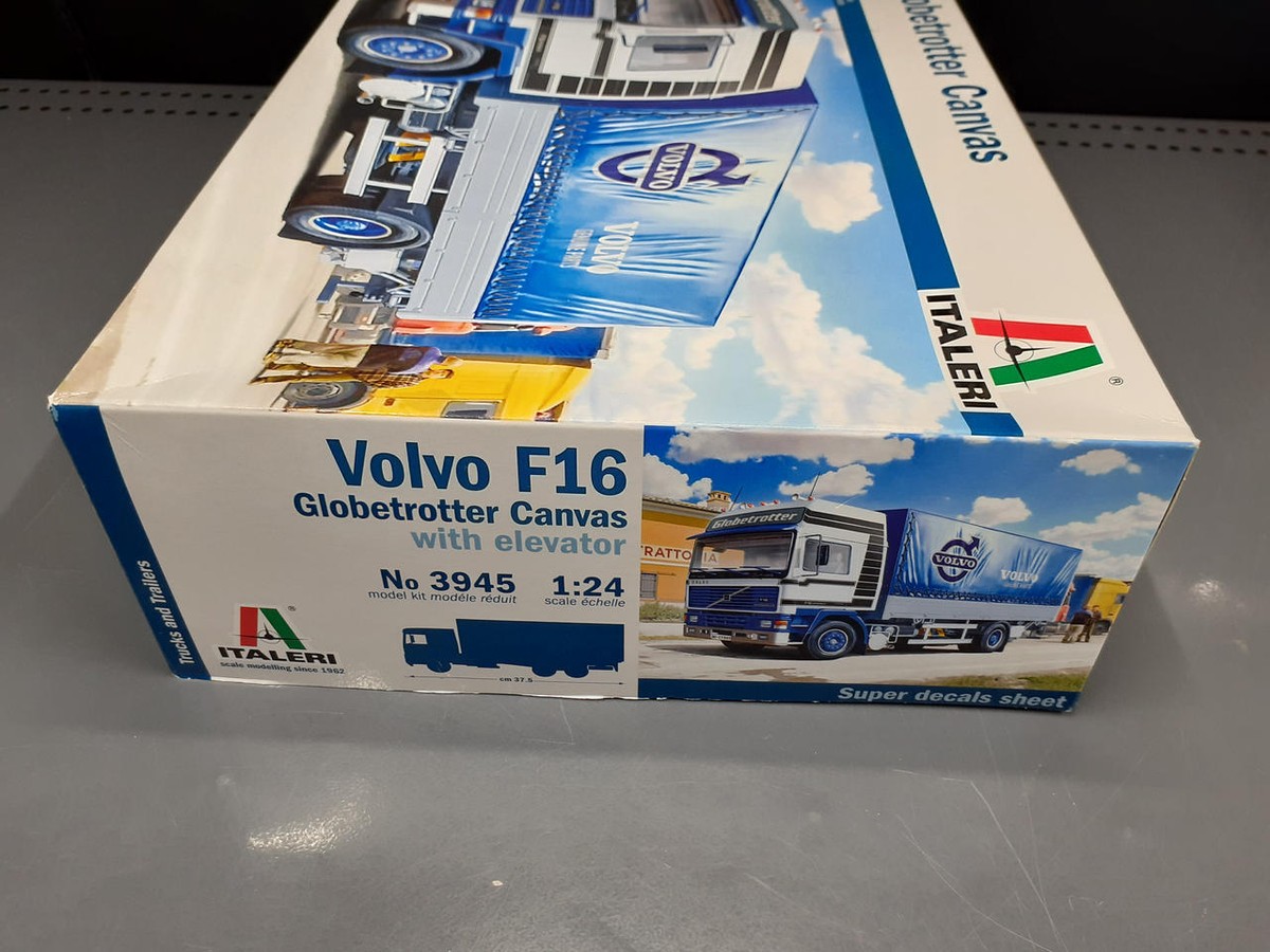 イタレリ VOLVO F-16 INTERCOOLER 1/24当時物です Internet Modeler Italeri 1/24 Volvo F16 Globetrotter