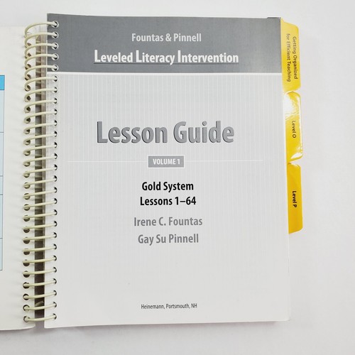 Fountas & Pinnell LLI Gold System Lesson Guides Volumes 1-3 & Technology Package - 第 2/24 張圖片