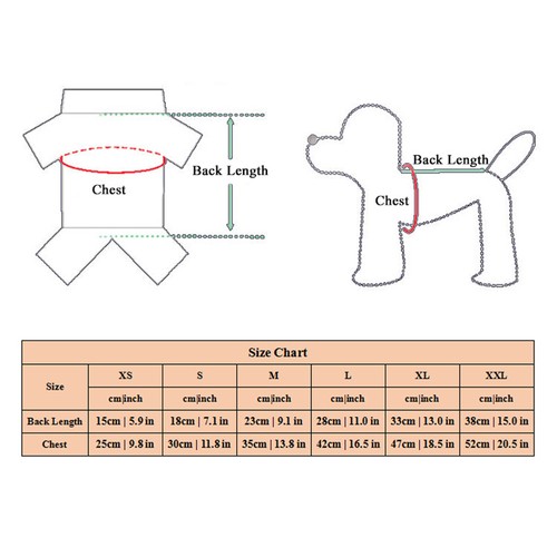 Pet Dog Hoodie Sweater Jumper Coat Warm Clothes Puppy Apparel Hooded Jacket US.. - Picture 7 of 47