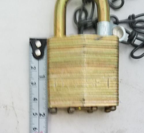Lot of 10 Master Lock 5340-01-408-8452 PadLock Set w/ 2 keys each - Picture 6 of 10