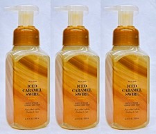 3 Bath  Body Works ICED CARAMEL SWIRL Gentle Foaming Hand Soap 8.75 oz