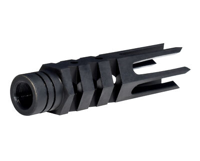 Presma CNC Bayonet Muzzle Brake fits 223/5.56 1/2''x28 free Crush Washer Jam Nut