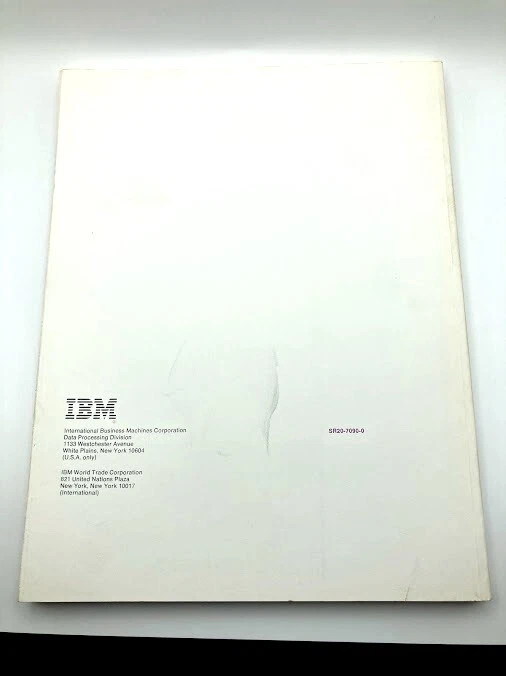 Vintage IBM OS/VS1 Basic Operations Student Guide 1972 Computer Programming - Image 2 of 4