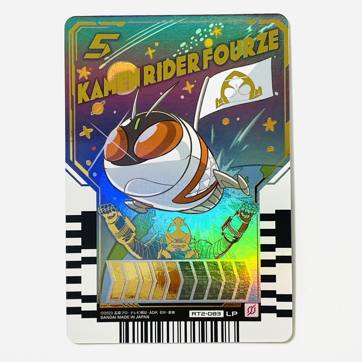 RT2-083 KAMEN RIDER FOURZE LP Gotchard Ride Chemy Trading Card