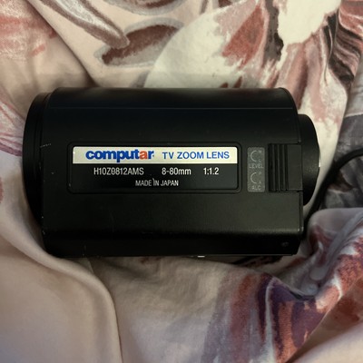 COMPUTER TV ZOOMOBJEKTIV H10Z0812AMS 8-80mm 1:1.2- 7201A-2