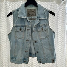 Vintage Guess Jeans Original Design Denim Vest 1990s Adult M Made In The USA