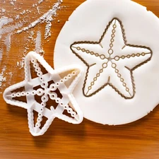 Realistic Starfish Cookie Cutter - Nautical summer beach seaside mermaid ocean