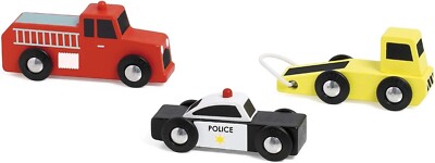 Classic World Multi Service Car Set For Kids Red Yellow Black