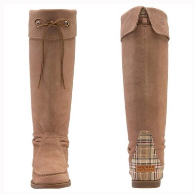 sperry suede boots