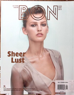 ALI STEPHENS BON INTERNATIONAL MAGAZINE AUTUMN WINTER 2009-10 COLE MOHR Z3097