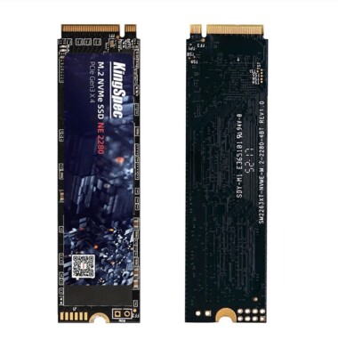 KingSpec M.2 NVMe SSD NE 2280 PCIe Gen 3x4 -128GB 