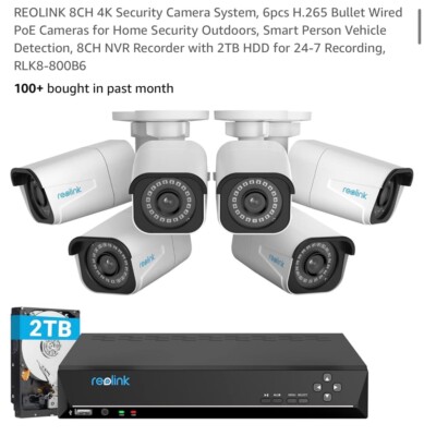 reolink security camera system