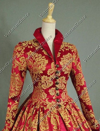 Renaissance Faire Königin elisabethanisch I Kleid Fantasie Fee Theater Kleidung 162 - Bild 5 von 6