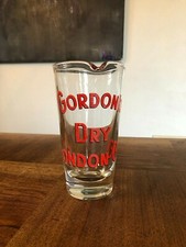 VINTAGE "GORDON'S DRY LONDON GIN" LARGE SPOUT GLASS, CARAFE