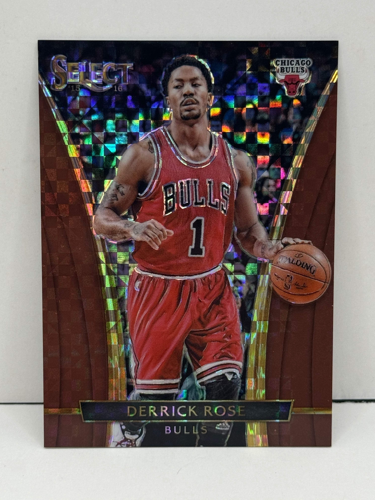 2015-16 Select Derrick Rose Copper Prizm #274 Derrick Rose #30/49
