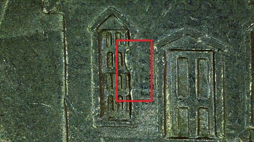 2004 P Iowa Quarter Error! Massive Grant Die Break,Window Die break and chips! - Picture 3 of 12