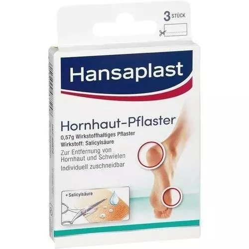 HANSAPLAST Hornhautpflaster 3St PZN: 0592182 - Bild 1 von 1
